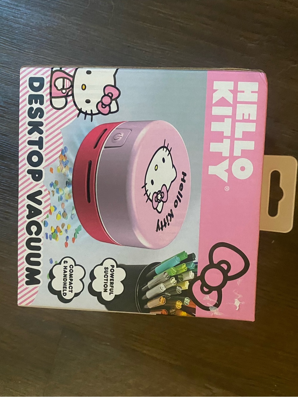 Hello Kitty Pink Desktop Vacuum Cleaner
